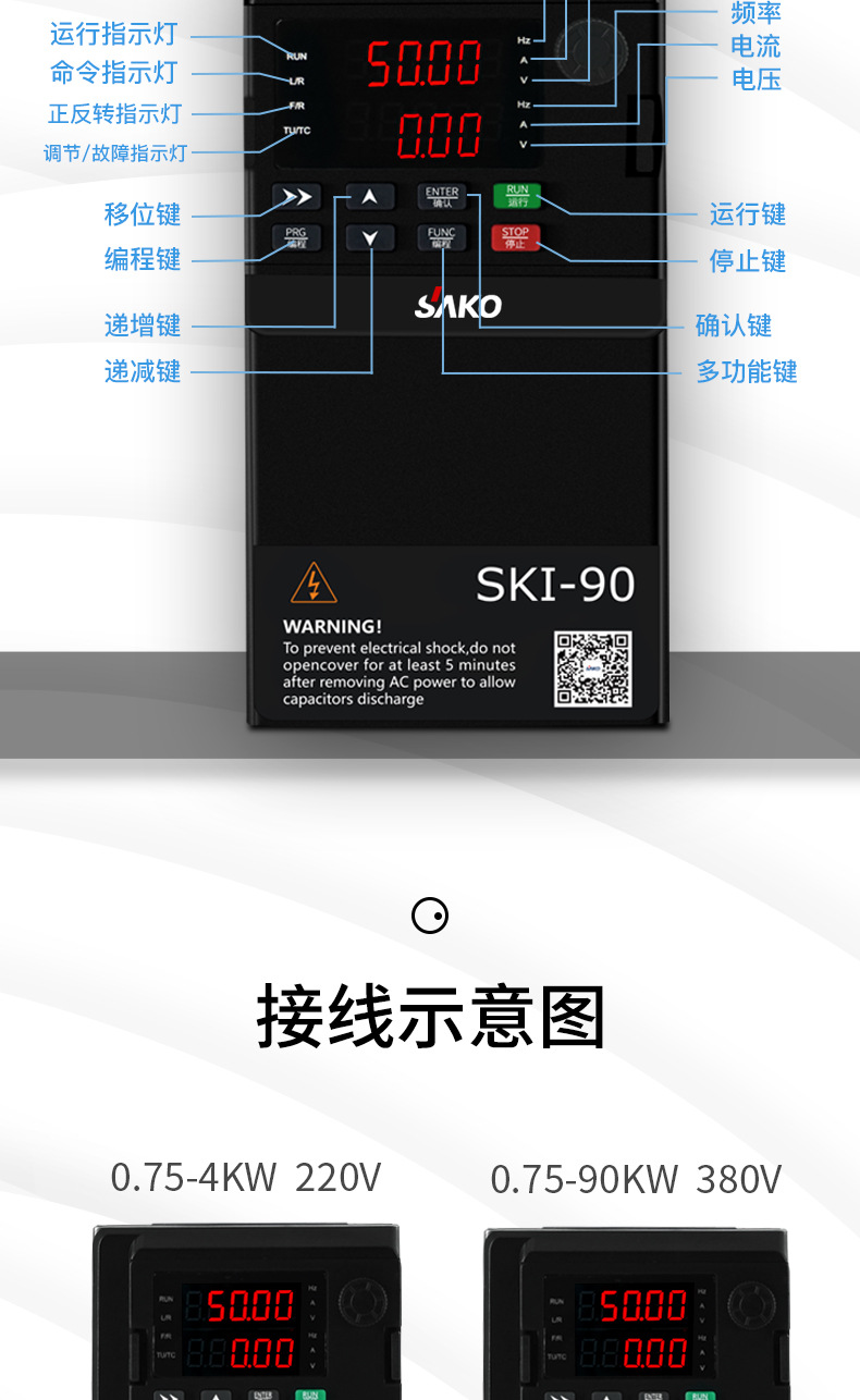 BWI90变频器0.75~90KW