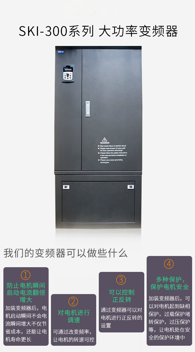 BWI300三相大功率变频器315KW