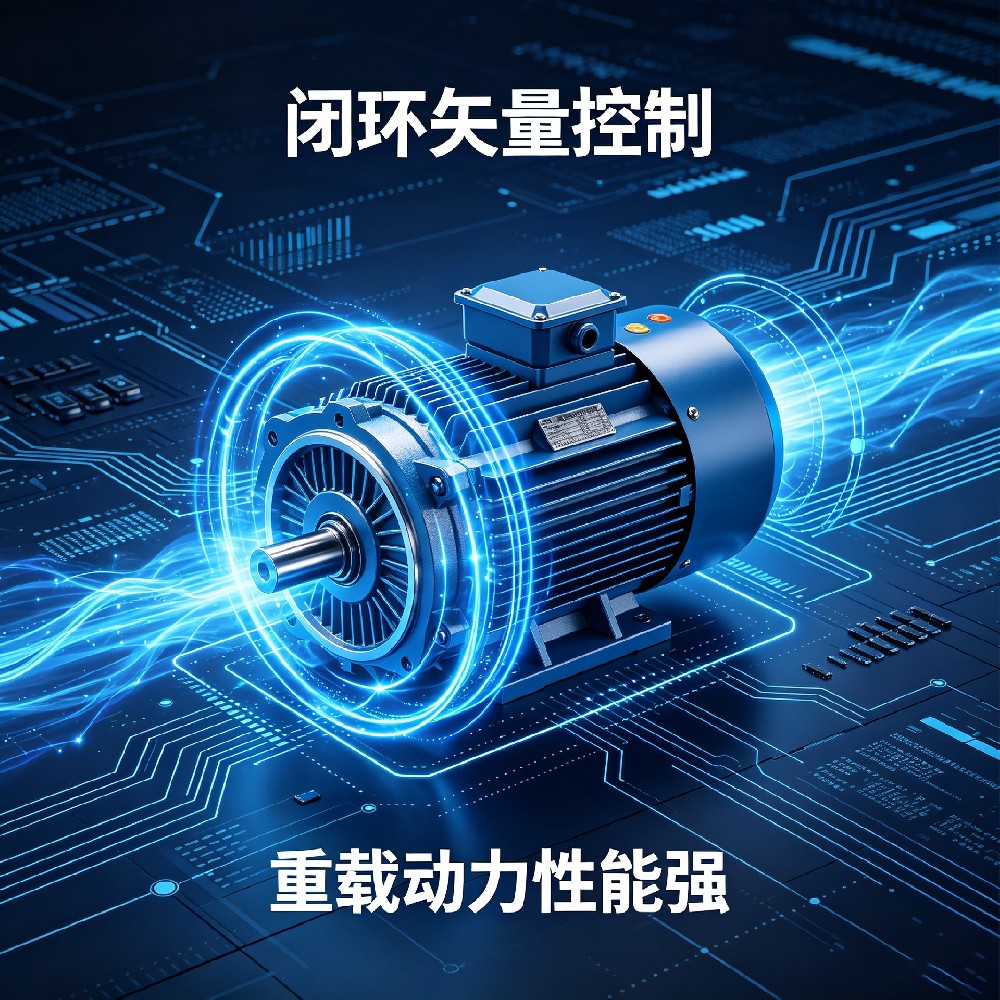 自研矢量控制，重载动力性能强